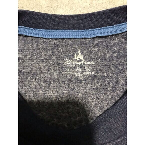 Disney Parks Mickey Mouse Compass Pullover XL‎ Sweatshirt Unisex Blue X-Large - Picture 9 of 12